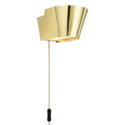 Gubi 9464 Wall Lamp, Brass/ Brass