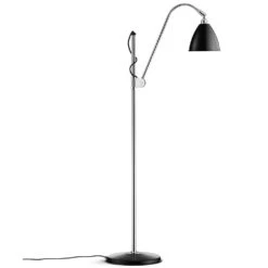 Woningverkoop 40 Gubi Bestlite BL3S Vloerlamp, Chroom/Zwart