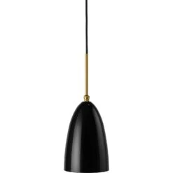 Gubi Gräshoppa Hanglamp, Glossy Black