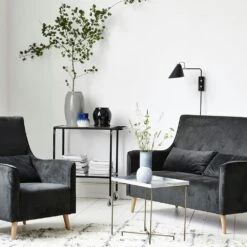 Woningverkoop -Woningverkoop house doctor club wandlamp zwart 2