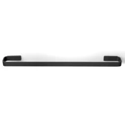 Woningverkoop 12 Menu Towel Bar, Black