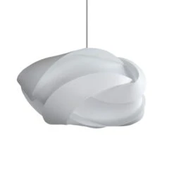 Woningverkoop -Woningverkoop umage ribbon lampshade white 10