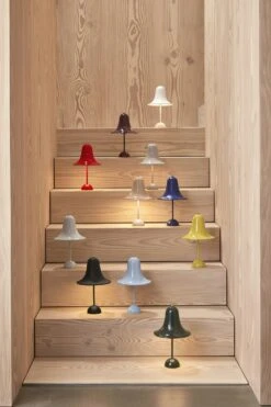 Woningverkoop -Woningverkoop verpan pantop tafellamp draagbaar 4